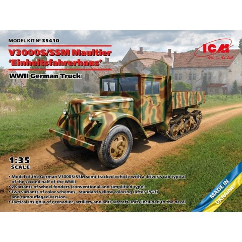 ICM 35410 V3000S/SSM Maultier 'Einheitsfahrerhaus'