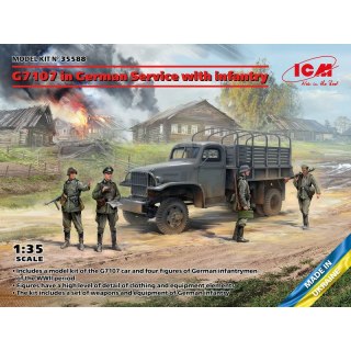 ICM 35588 G7 107 in German Service with Infantry