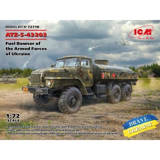 ICM 72710 ATZ-5-43203 Fuel Bowser of the Armed Forces of Ukraine