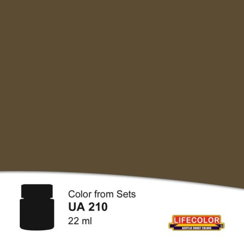 Lifecolor Armour - Camouflage Colors LIFUA210 Dunkelbraun