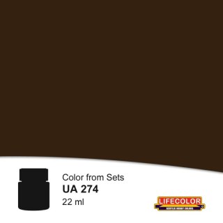 Lifecolor Armour - Camouflage Colors LIFUA274 SCC 1a Very Dark Brown