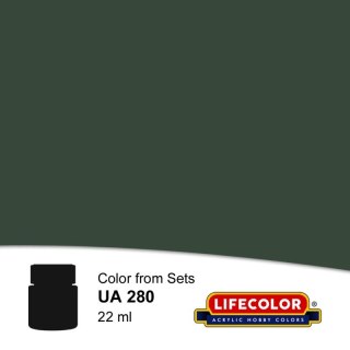 Lifecolor Armour - Camouflage Colors LIFUA280 Olive Drab Faded