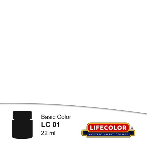 Lifecolor Base Color LIFLC01 Matt White