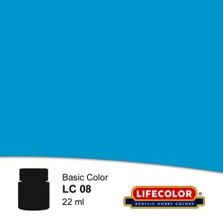 Lifecolor Base Color LIFLC08 Matt Pale Blue