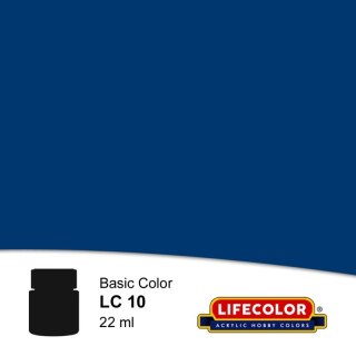 Lifecolor Base Color LIFLC10 Matt Dark Blue