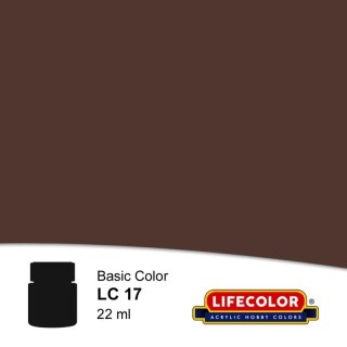 Lifecolor Base Color LIFLC17 Matt Brown