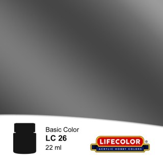 Lifecolor Base Color LIFLC26 Matt Gun Metal