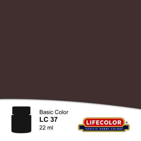 Lifecolor Base Color LIFLC37 Matt Burnt Umber