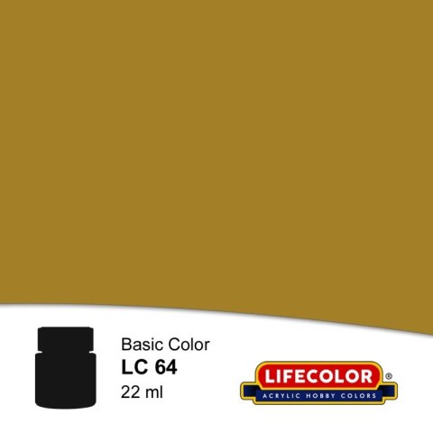 Lifecolor Base Color LIFLC64 Gloss Ochre