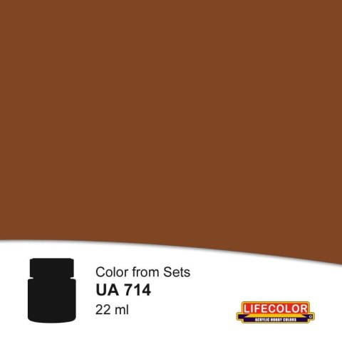 Lifecolor Diorama & Figure Colors LIFUA714 Wood Warm Base Color