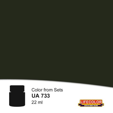 Lifecolor Diorama & Figure Colors LIFUA733 Tyre Black