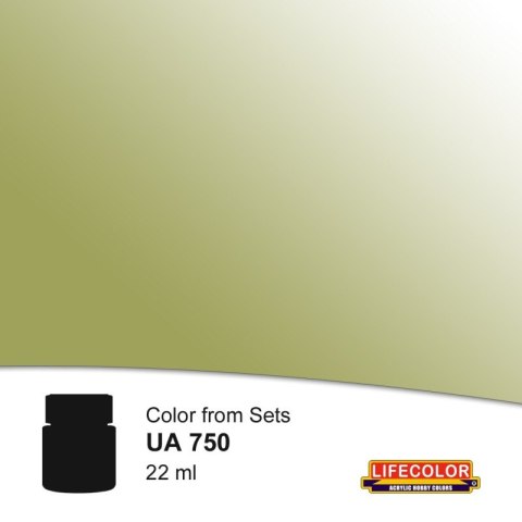 Lifecolor Diorama & Figure Colors LIFUA750 Vegetable Origin Damp Yellow Lifecolor Diorama & Figure Colors LIFUA750 Vegetable Origin Damp Yellow