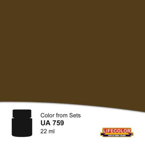 Lifecolor Diorama & Figure Colors LIFUA759 Exhausted Umber