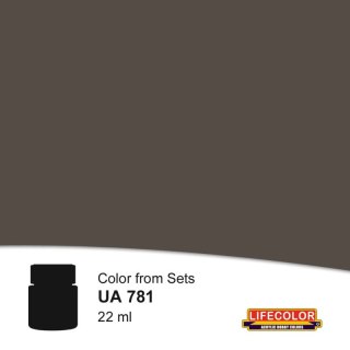 Lifecolor Diorama & Figure Colors LIFUA781 Brown Stone