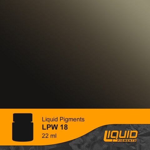 Lifecolor Liquid Pigments Washes LIFLPW18 Wooden Deck Darkener