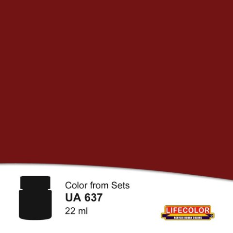 Lifecolor Naval Colors LIFUA637 Hull Red