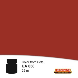 Lifecolor Naval Colors LIFUA658 US Modern Hull Red