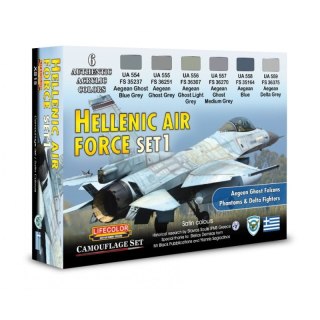 Lifecolor Sets LIFXS15 Hellenic Air Force - Set # 1