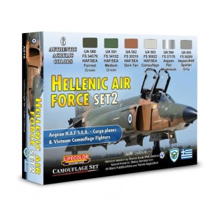 Lifecolor Sets LIFXS16 Hellenic Air Force - Set # 2