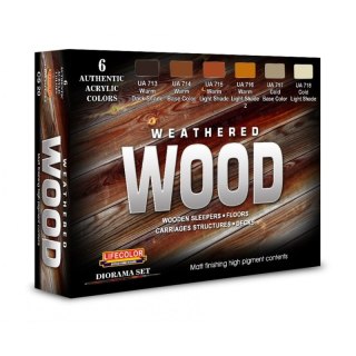 Lifecolor Sets LIFCS20 Weathered Wood