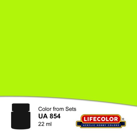 Lifecolor Train Colors LIFUA854 Verde limetta DPR