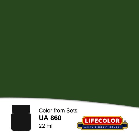 Lifecolor Train Colors LIFUA860 Verde Vagone