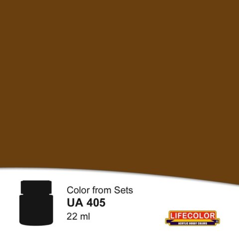 Lifecolor Uniforms - Figure Colors LIFUA405 Brown Service shirt