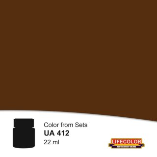 Lifecolor Uniforms - Figure Colors LIFUA412 Extra Dark Brown