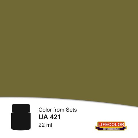 Lifecolor Uniforms - Figure Colors LIFUA421 Olive Drab m1943