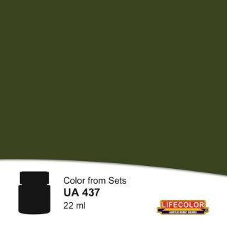 Lifecolor Uniforms - Figure Colors LIFUA437 Dark IDF Green