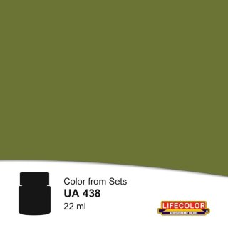 Lifecolor Uniforms - Figure Colors LIFUA438 Medium IDF Green