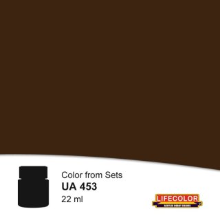Lifecolor Uniforms - Figure Colors LIFUA453 Dark Leather