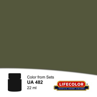 Lifecolor Uniforms - Figure Colors LIFUA482 OG107 Dark