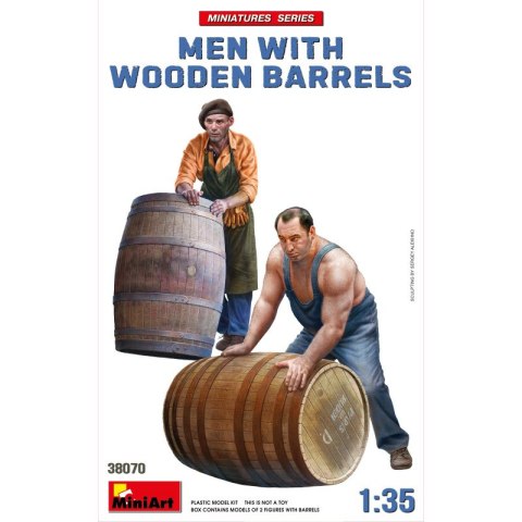 Mini Art 38070 Men With Wooden Barrels Mini Art 38070 Men With Wooden Barrels