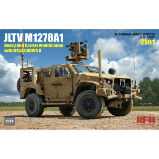 RFM 5099 JLTV M1278A1 Heavy Gun Carrier Modification with M153 CROWS II 2 in 1 Slovenian Armed Forces U.S. Army