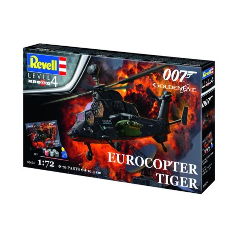 Revell 05654 1/72 Gift Set - Eurocopter Tiger James Bond 007 GoldenEye