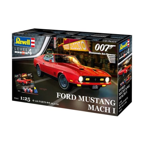 Revell 05664 1/25 Gift Set - Ford Mustang Mach 1 James Bond 007 Diamonds Are Forever