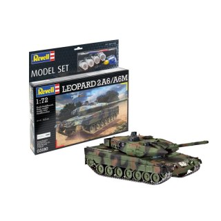 Revell 63180 1/72 Model Set - Leopard 2A6/A6M