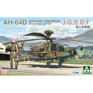 Takom 2607 AH-64D Apache Longbow Attack Helicopter J.G.S.D.F.