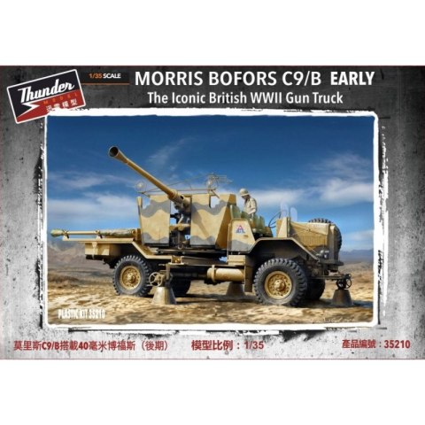 Thunder Model 35210 Morris Bofors C9/B Early The Iconic British WWII Gun Truck