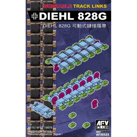 AFV Club AF35333 Diehl 828G Workable Track Links for M110/107/578