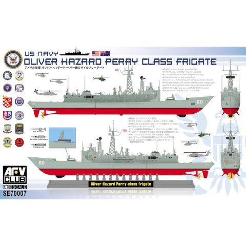 AFV Club SE70007 US Navy Oliver Hazard Perry Class Frigate