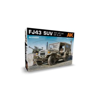 AK Interactive 35004 FJ43 SUV with Soft Top IDF & LAF