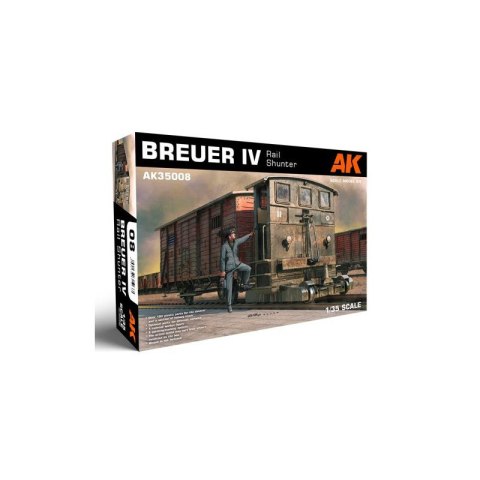 AK Interactive 35008 Breuer IV Rail Shunter AK Interactive 35008 Breuer IV Rail Shunter