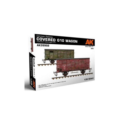 AK Interactive 35502 German Railway Covered G10 Wagon