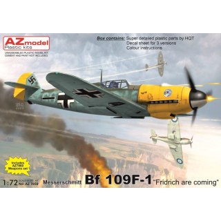 AZ Models 7859 Messerschmitt Bf 109F-1 "Fridrich are Coming"