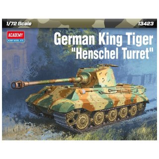 Academy 13423 German King Tiger "Henschel Turret" - 1/72