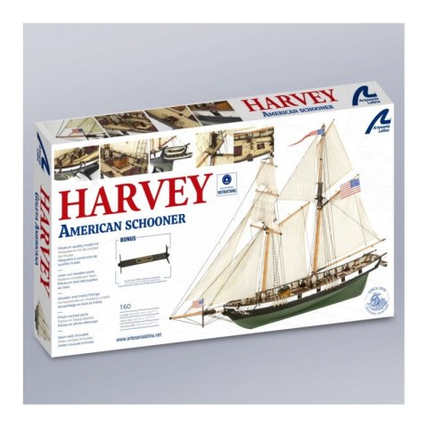 Arte 22416 American Schooner Harvey 1:60