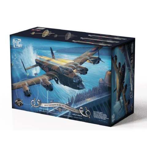 Border Model BF-011 Avro Lancaster B. Mk. III "Dambusters" w/ Full Interior