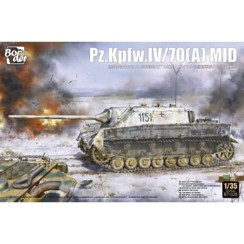 Border Model BT-028 Pz.Kpfw. IV/70 (A) Mid
